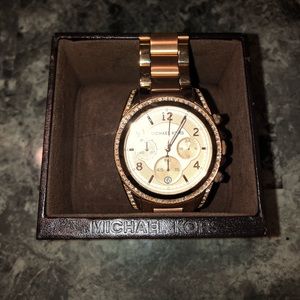 Michael Kors Rose Gold Watch